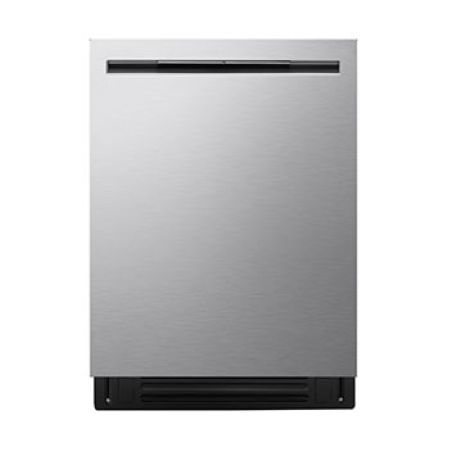LG FlushFit Dishwasher | 46 dB, QuadWash Pro, AutoVentDry, Adj. 3rd Rack, Floor Status Indicator, Top Control, Stainless
